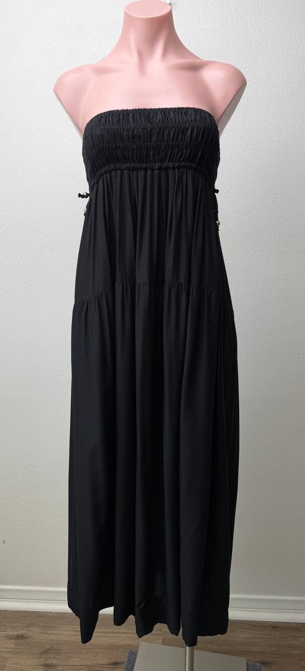 NWT Elan Black Convertible Dress Maxi Skirt Women M